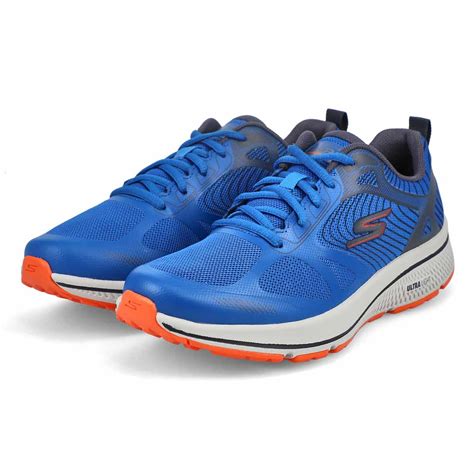 Skechers Men S Go Run Running Shoes Blue O Softmoc Com