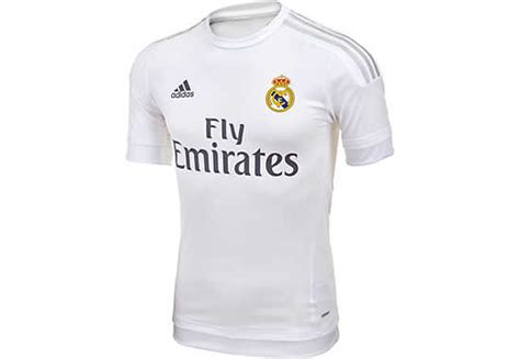 Real madrid jerseys online sale.we offer custom real madrid soccer jerseys with big discount. adidas Real Madrid Jersey - 2015/16 Real Madrid Home Jerseys