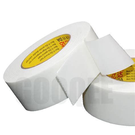 3m 10mm 50mm Super Strong Double Faced Adhesive Tape Foam Double Sided
