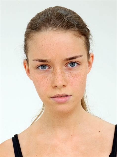 Pin By Jackversus On Ida Raun Model Face Women With Freckles Beauty
