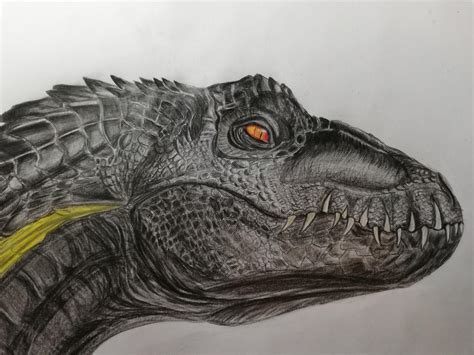 Drawing with pencil is an art form that you can jump into at any age. Indoraptor pencil drawing by SirToBier on DeviantArt