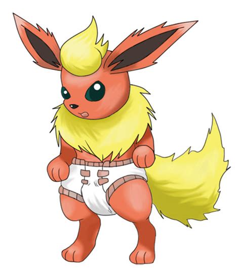 Diaper Flareon By Icyglace On Deviantart