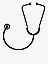 Stethoscope Clipartkey sketch template
