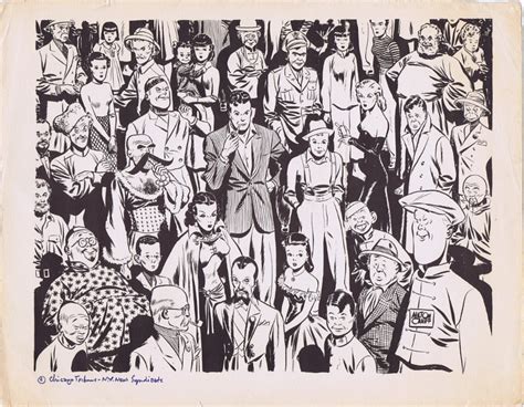 Milton Caniff Terry And The Pirates Print In Jeff Singhs Milton