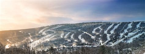 Pocono Mountains Snow Medbunkertest