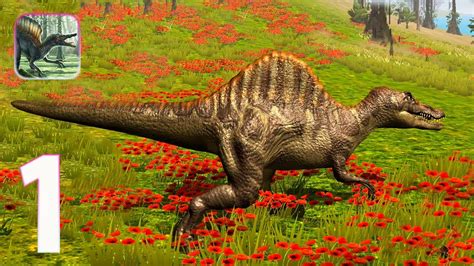 Spinosaurus Simulator Android Gameplay Dinosaur Games 2021 Youtube
