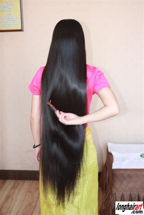 Silky Long Black Hair Longhairart Long Indian Hair Really Long Hair Gorgeous Hair