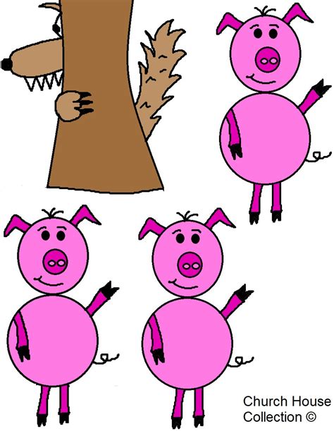 The big bad wolf runs away, and is never heard from again. Three Little Pigs And The Big Bad Wolf Lesson