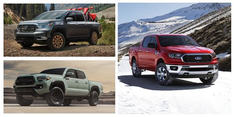 Every 2021 Mid Size Pickup Truck Ranked