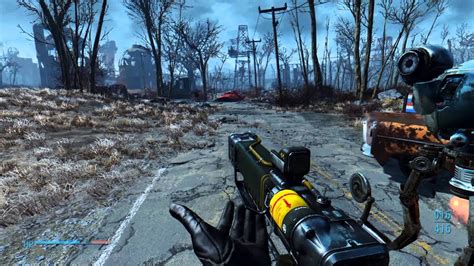 Fallout 4 First Person Lowered Weapon Animation Mod Youtube