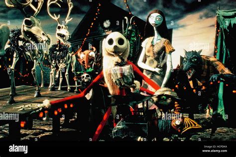 The Nightmare Before Christmas Jack Skellington Front Center Voice