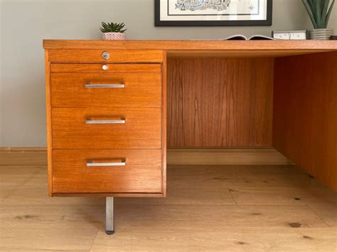 Large 1970s Retro Desk By Abbess Antique Vintage And Retro Furniture