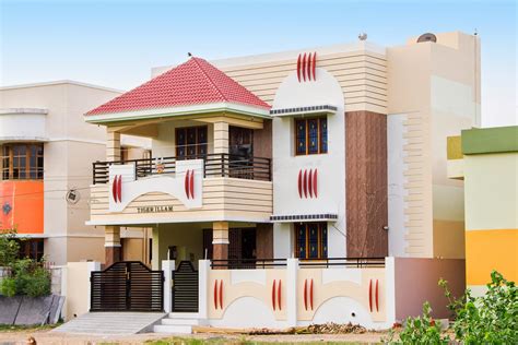 India Villa Elevation In 3440 Sqfeet Kerala Home Design And Floor