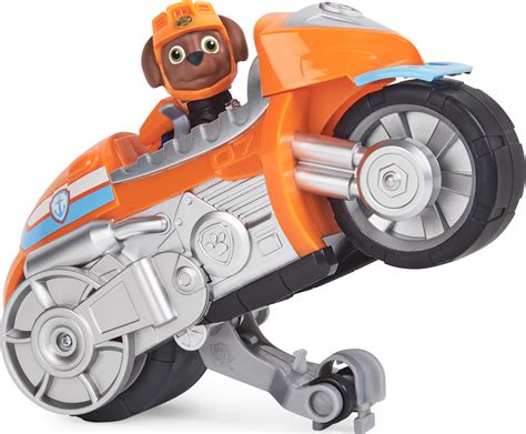 Paw Patrol Moto Pups Zumas Deluxe Pull Back Motorcycle Vehicle With