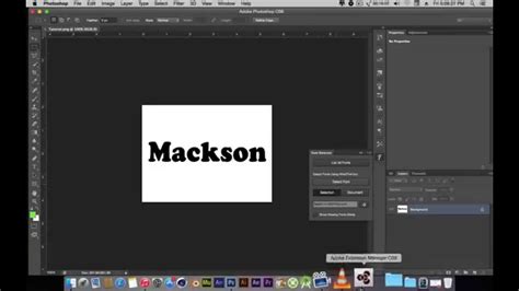 How To Detect Fonts On An Image Using Photoshop Youtube