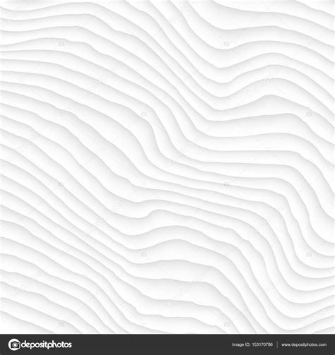 White Texture Abstract Pattern Seamless Wave Wavy Stock Vector Image