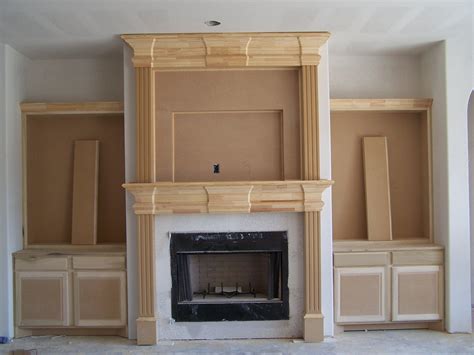 Build Modern Mantel Fireplace Designs