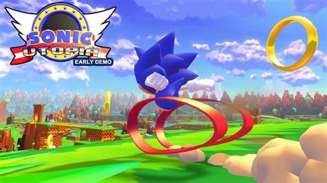 Sonic Utopia Early Demo No Commentary Gameplay Youtube