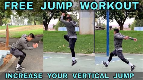 Free Plyometric Jump Training Workout How To Jump Higher Youtube