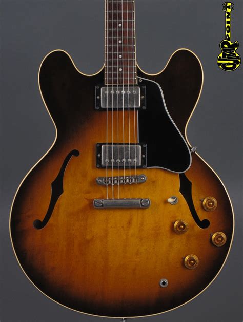 1988 Gibson Es 335 Dot Reissue Sunburst Vi88gies335sb510
