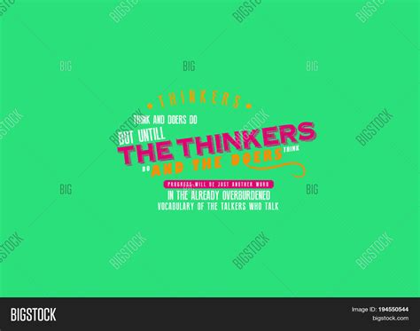Thinkers Think Doers Vector And Photo Free Trial Bigstock