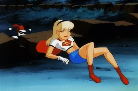 Via Giphy Supergirl Comic Batman The Animated Series Supergirl