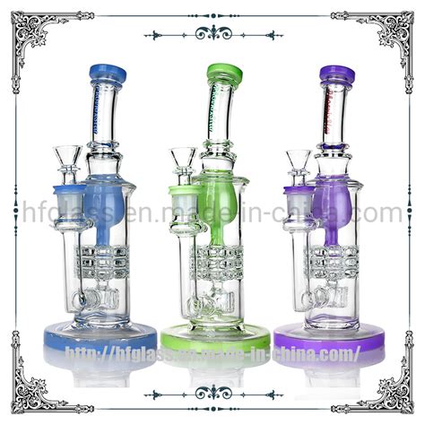 Phoenix Star Recycler DAB Rig Matrix Perc DAB Rigs China Wholesale Factory Hf Glass Smoking