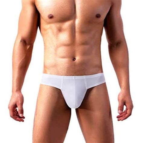 Arjen Kroos Men S Seamless Thong Sexy Low Rise G Strings Pouch Underwear At Men’s Clothing Store