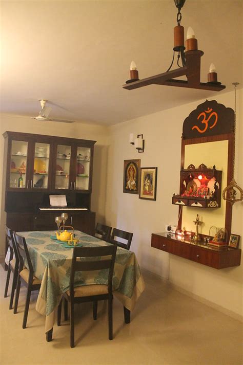 10 Latest Kitchen Pooja Room Designs With Pictures