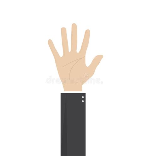 Hand Of Businessman Stock Vector Illustration Of Design 56102997