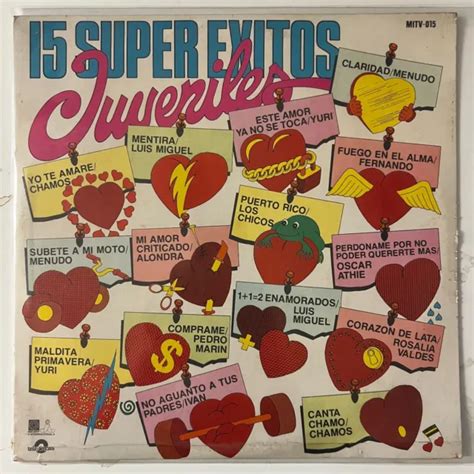 15 SUPER EXITOS Juveniles Feat Menudo Luis Miguel Ivan 1983
