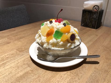 japanese shaved ice dessert in kagoshima japan places picked by brani