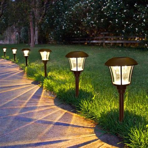 This solar landscape lighting comes in a pack of 12 individual lights. These Smartyard Solar LED Large Pathway Lights from Costco ...