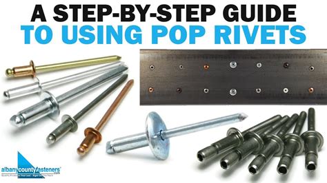 A Step By Step Guide On How To Use Pop Rivets Fasteners 101 Youtube