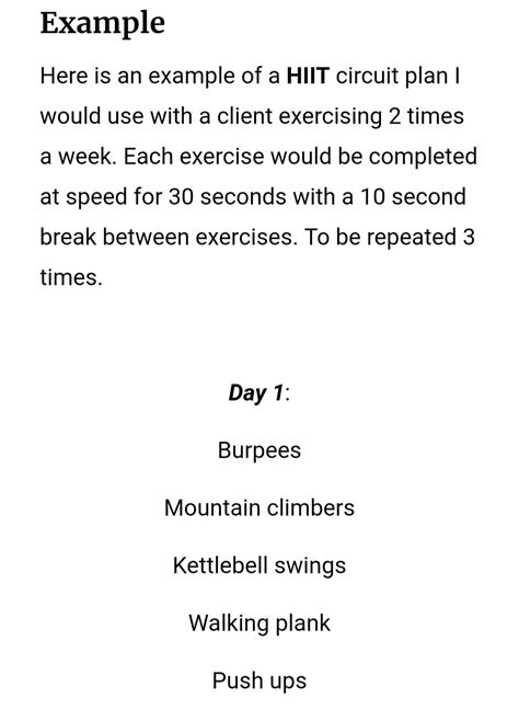 Kettlebell Swings Physiotherapy Burpees Hiit Exercise How To Plan