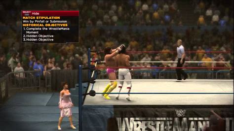 PS3 WWE 2K14 Hulkamania Runs Wild Match 3 Ricky Steamboat Vs