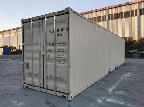 40hc Iso Standard Shipping Container With Forklift Slots China