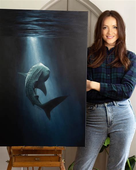 Thought Id Share My Latest Acrylic Painting Of The Endangered Whale