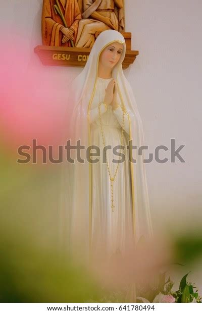 Virgin Mary Statue Our Lady Fatima Stock Photo 641780494 Shutterstock