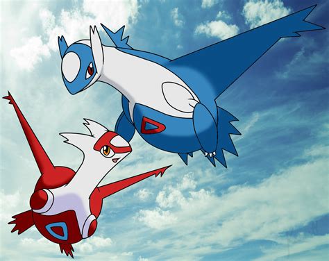 The Eon Duo Latias And Latios By Kenplx On Deviantart