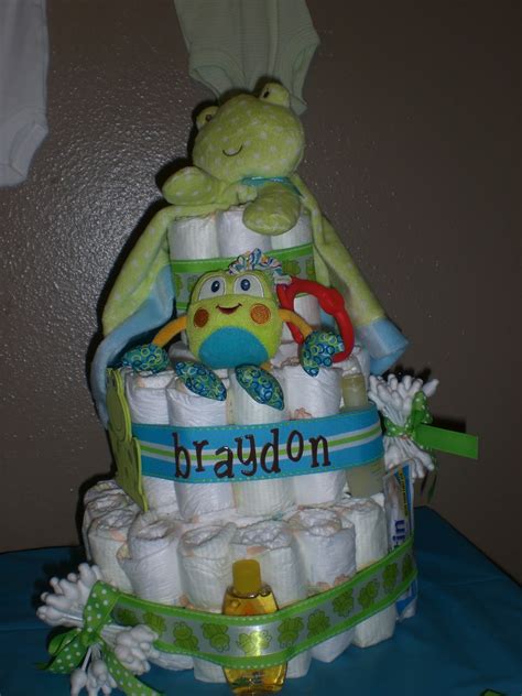 Southern Made In The Shade Diy Craft Baby Shower Diaper Cake