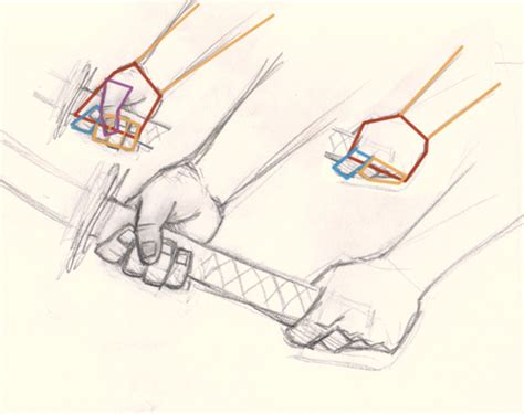 How To Draw Hand Holding Sword