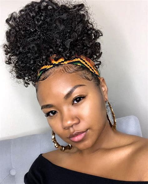 Winning Looks With African Hairstyles Curls Black Girls Hot Sex Picture
