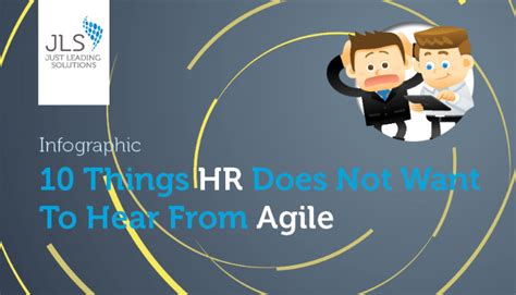 Infographic 10 Things Hr Does Not Want To Hear From Agile
