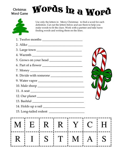 Free Printable Games For Adults Words Learning Printable