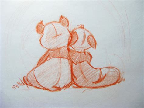 Fox And Panda By Yankovskayajulia On Deviantart