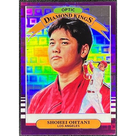 Mlb 球員卡 Shohei Ohtani 大谷翔平 2019 Donruss Optic 潘朵拉 紫亮 限量99 蝦皮購物