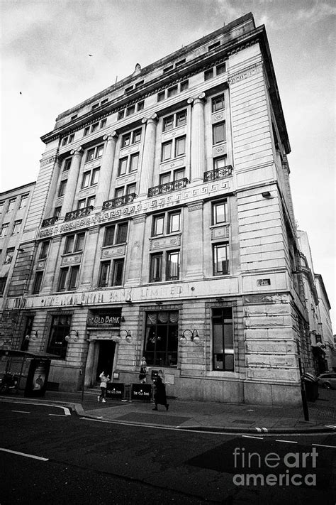 The Old Bank Pub In The Old National Bank Building Liverpool England Uk
