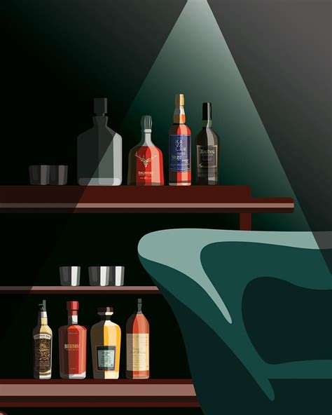 About Whisky by Mathilde Crétier | Graphic design illustration, Graphic ...