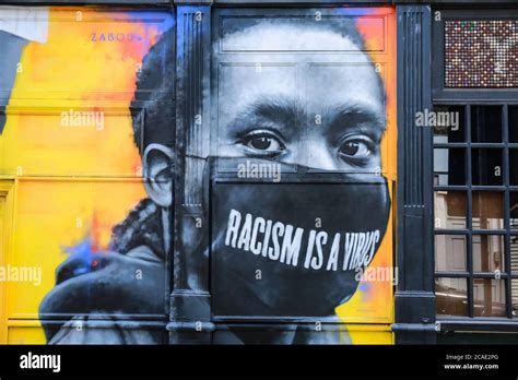 Street Art In London Black Lives Matter London Uk 23 Jul 2020